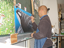 orka schilderij Jeroen Verhoeff